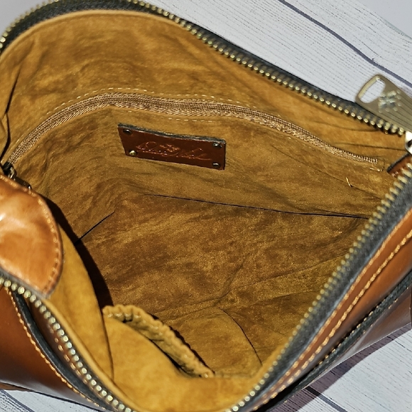 Patricia Nash Braydon Hobo Brown Leather Bag - Picture 12 of 16